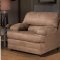 6525 Clara Sofa & Loveseat Set in Mocha Fabric by Chelsea