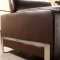 3946 Sofa 3Pc Set in Espresso Half Leather by VIG