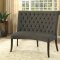 Sania III 6Pc Dining Room Set CM3324BK-T in Antique Black