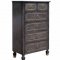 House Marchese Bedroom 28900 Tan PU & Tobacco by Acme w/Options