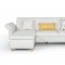 Jeremiah Sofabed & Ottoman Set 3062 in Ivory Fabric by VIG