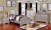 Claudia 4Pc Youth Bedroom Set CM7199L in Silver Gray w/Options