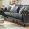 Gaura Sofa 53090 in Dark Gray Fabric by Acme w/Options