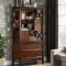 Frazier Park Executive Desk 1649-17 in Cherry by Homelegance