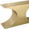 Russo Coffee Table 278 in Golden Tone by Meridian w/Options