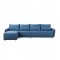 Marcin Sectional Sofa 51820 in Blue Fabric by Acme