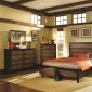 202300 Conway Bedroom by Coaster in Brown & Black w/Options