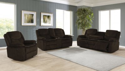 Jennings Power Motion Sofa 610251P in Brown by Coaster