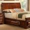 B2700 Bedroom in Oak w/6 Drawer Bed & Options