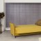 Bellina Sofa Bed in Mustard Fabric by Casamode w/Options