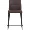 D895BT Bar Table Dark Brown by Global w/Optional D1014BS Stools