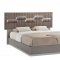 Adel Bedroom in Grey & Zebra Wood by Global w/Optional Casegoods