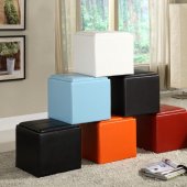 4723 Ladd Storage Cube Ottoman by Homelegance - Set of 2