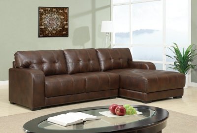 U11927 Sectional Sofa in Brown by Global Furniture USA