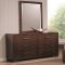 Jessica 200720 Bedroom by Coaster in Light Cappuccino w/Options