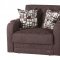 Verona Aristo Burgundy Loveseat Convertible - Istikbal w/Options