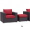 Convene Outdoor Patio Sofa Set 3Pc 2174 Choice of Color - Modway