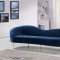 Ritz Sofa 659 in Navy Velvet Fabric by Meridian w/Options