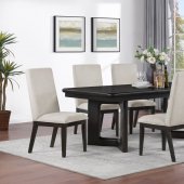 Hathaway Dining Set 5Pc 108521 Acacia Brown by Coaster w/Options