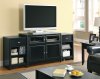 700714 Extendable TV Stand in Black by Coaster