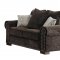 Wandal Sofa 8488CN in Chocolate Fabric by Homelegance w/Options