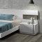 Amora Premium Bedroom in White by J&M w/Optional Casegoods