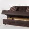 Willow Santa Glory Dark Brown Loveseat Bed by Istikbal