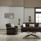 Deluxmark Sofa Bed in Brown Fabric by Casamode w/Options