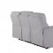 U8571 Power Motion Sofa in Light Gray Fabric by Global w/Options