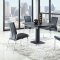 Grace Dining Table 5Pc Set in Black w/Molly Chairs by Chintaly