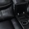 Gatria Reclining Sofa CM6981 Black Leatherette w/Options