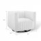 Conjure Sofa in White Fabric by Modway w/Options