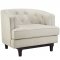 Coast Sofa in Beige Fabric by Modway w/Options