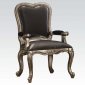 96204 Eula Accent Chair in Fabric by Acme w/Optional Side Table