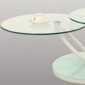 3272 Coffee Table & 2 End Tables Set by Chintaly