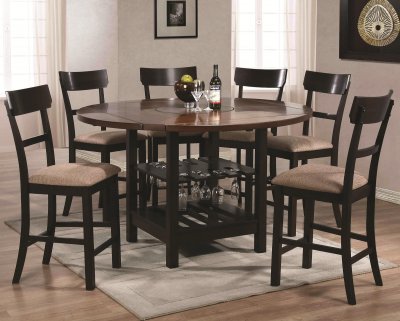 103851 Cantrell Dining Table Counter Height Coaster w/Options