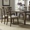 Hearthstone Dining Table 5Pc Set 382-DR-O5RLS in Oak by Liberty