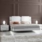 Status Caprice White Bedroom by ESF w/Options