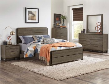 Vestavia Bedroom Set 1936 in Dark Brown by Homelegance w/Options [HEBS-1936 Vestavia]