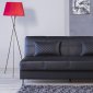 Eco Rest Sofa Bed in Zen Black Leatherette by Casamode