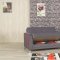 Decora Sofa Bed in Gray Fabric by Casamode w/Options