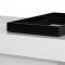 Tiffany Rectangular Coffee Table White & Black by Whiteline