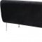 Willow Sofa 687 in Black Velvet Fabric by Meridian w/Options