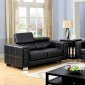 Garret Sofa CM6310 in Black Bonded Leather Match w/Options