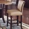 D7035 Tan Faux Marble Top Bar Height Dinette Set w/Options