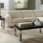 Hugo 8537 Sectional Sofa in Beige Leather by Homelegance