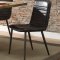 Hosmer Pine Wood Table w/Black Metal Base 70420 by Acme