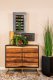 Zara Accent Cabinet 953447 in Black Walnut & Gold by Coaster