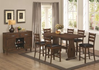 105348 Urbana 5Pc Counter Height Dining Set by Coaster w/Options [CRDS-105348 Urbana]