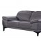 S215 Sofa in Dark Grey Leather by Beverly Hills w/Options